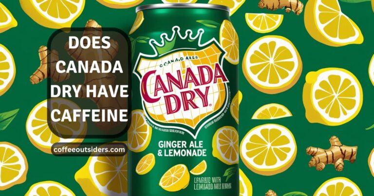 does canada dry have caffeine