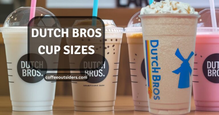 dutch bros cup sizes