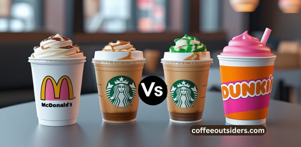 McDonald's Frappe Compares to Other Brands