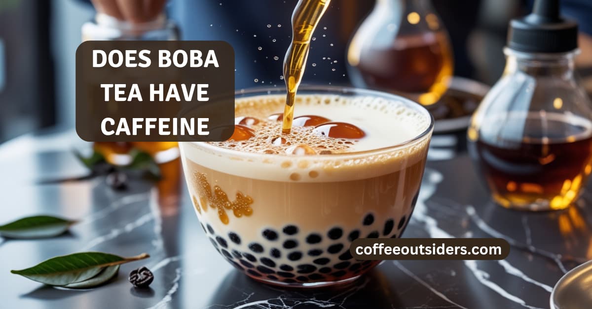 does boba tea have caffeine