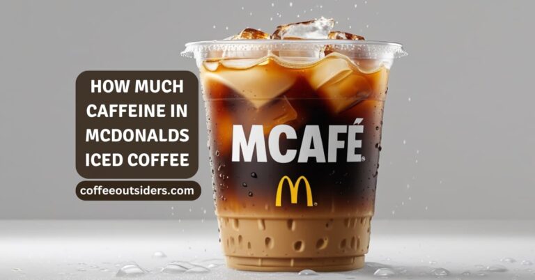 how much caffeine in mcdonalds iced coffee