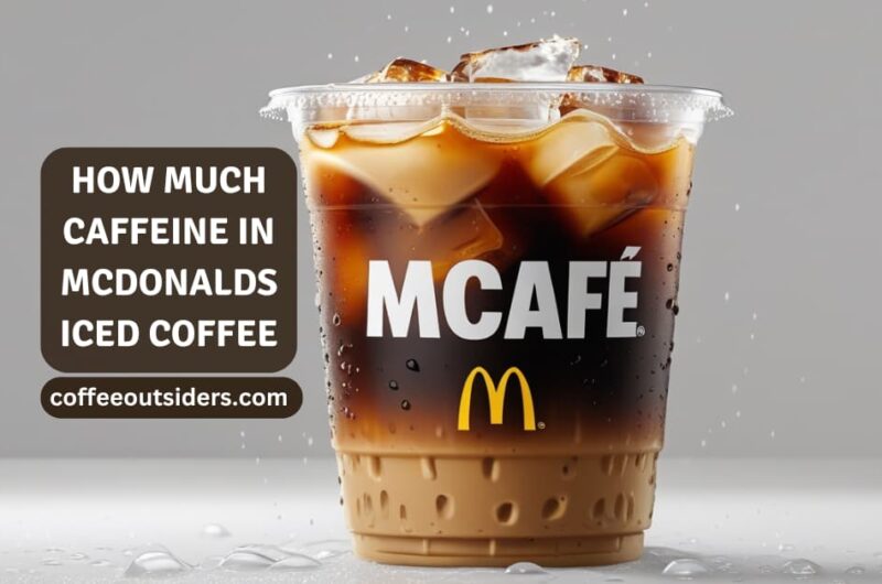 how much caffeine in mcdonalds iced coffee