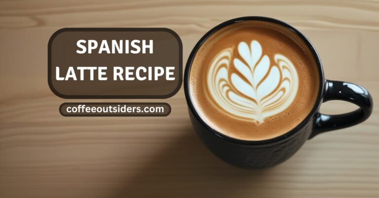 spanish latte recipe