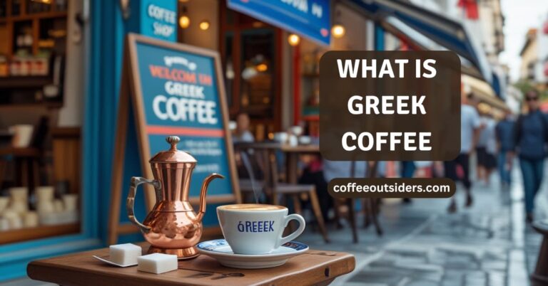 what is greek coffee