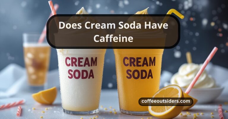 does cream soda have caffeine