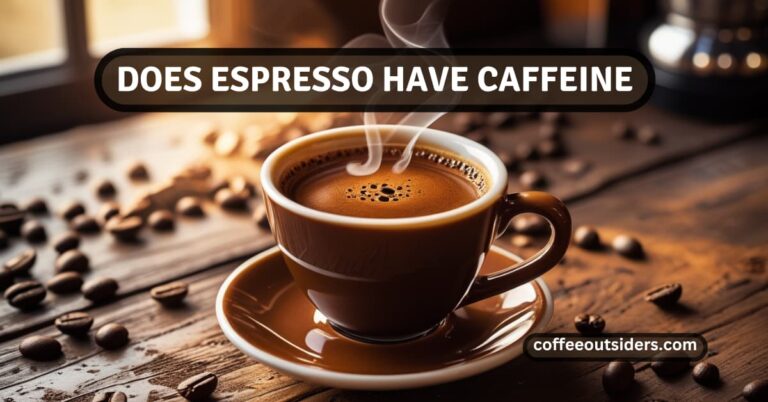 does espresso have caffeine