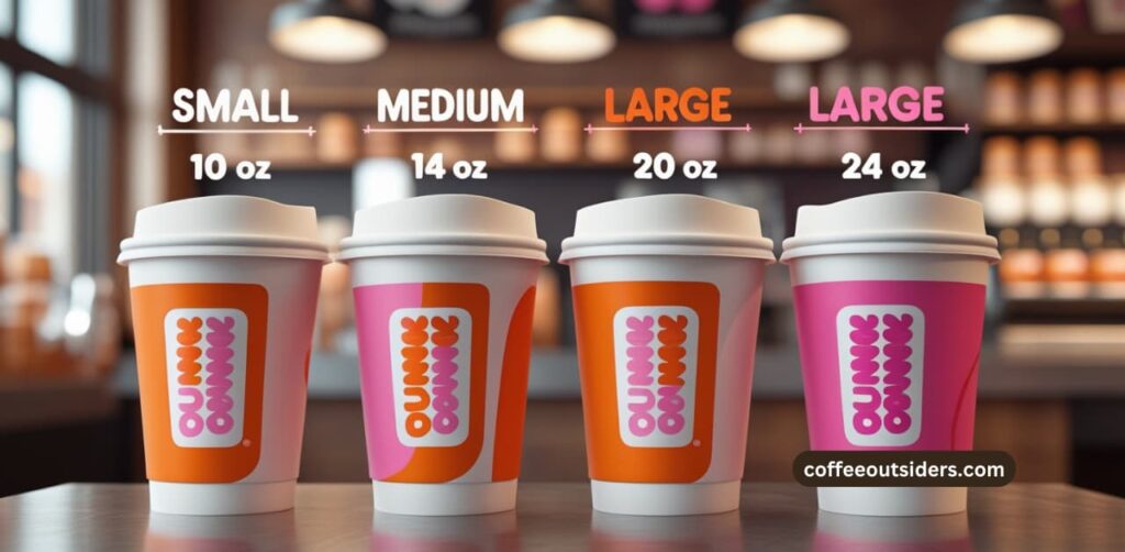 Dunkin Donuts Cup Sizes