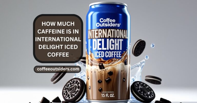 how much caffeine is in international delight iced coffee