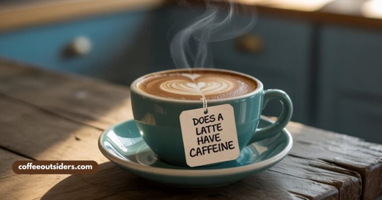 does a latte have caffeine