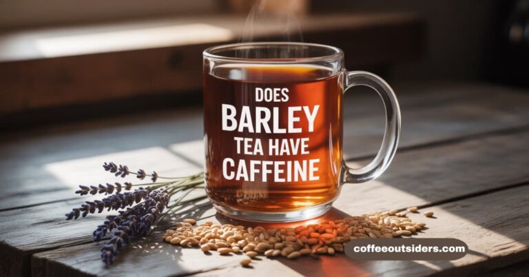 does barley tea have caffeine