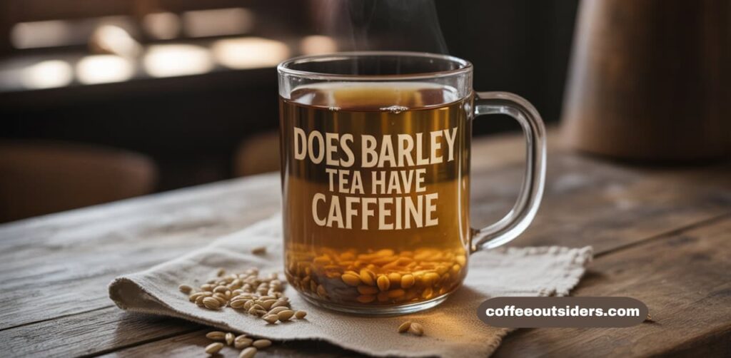 does barley tea have caffeine