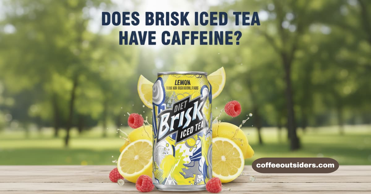 Does brisk iced tea have caffeine