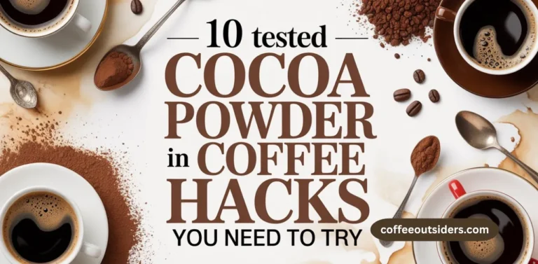 Cocoa Powder in Coffee Hacks