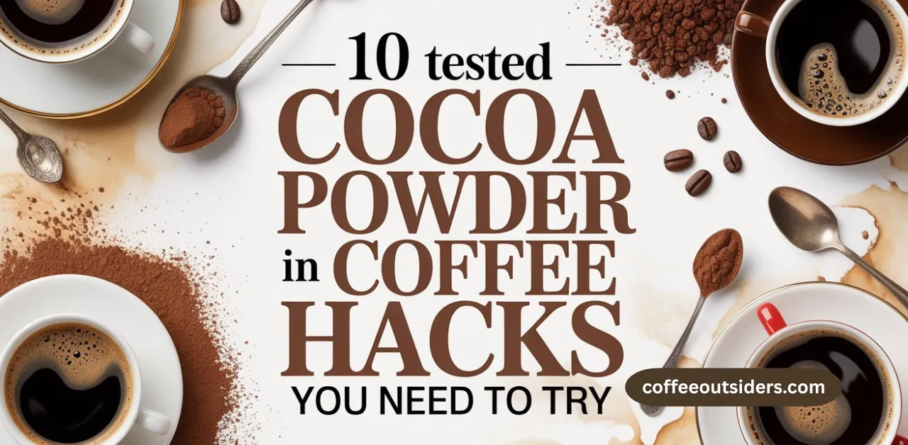 Cocoa Powder in Coffee Hacks